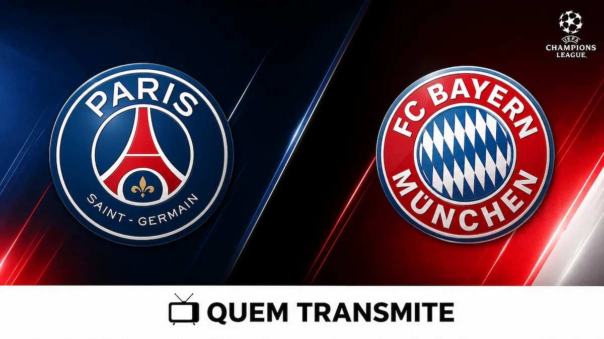 PSG x Bayern de Munique: onde assistir ao vivo, horário e escalações – Champions League 25/26