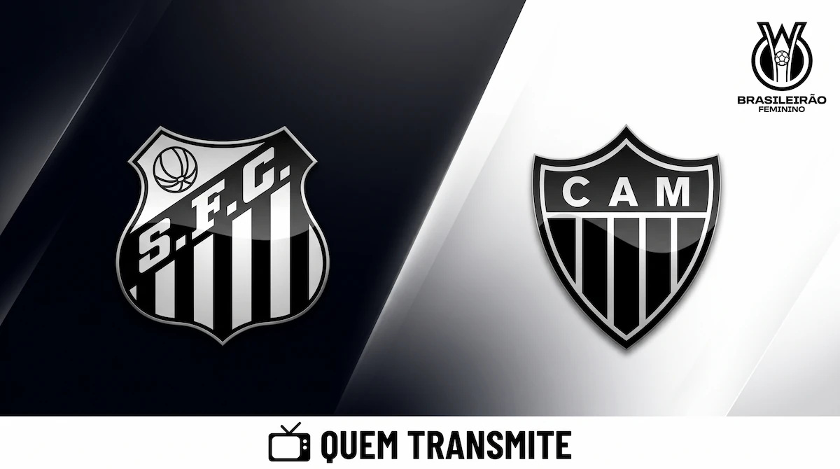 Santos x Atlético Mineiro: assista ao vivo e com imagens – Brasileirão Feminino 2026