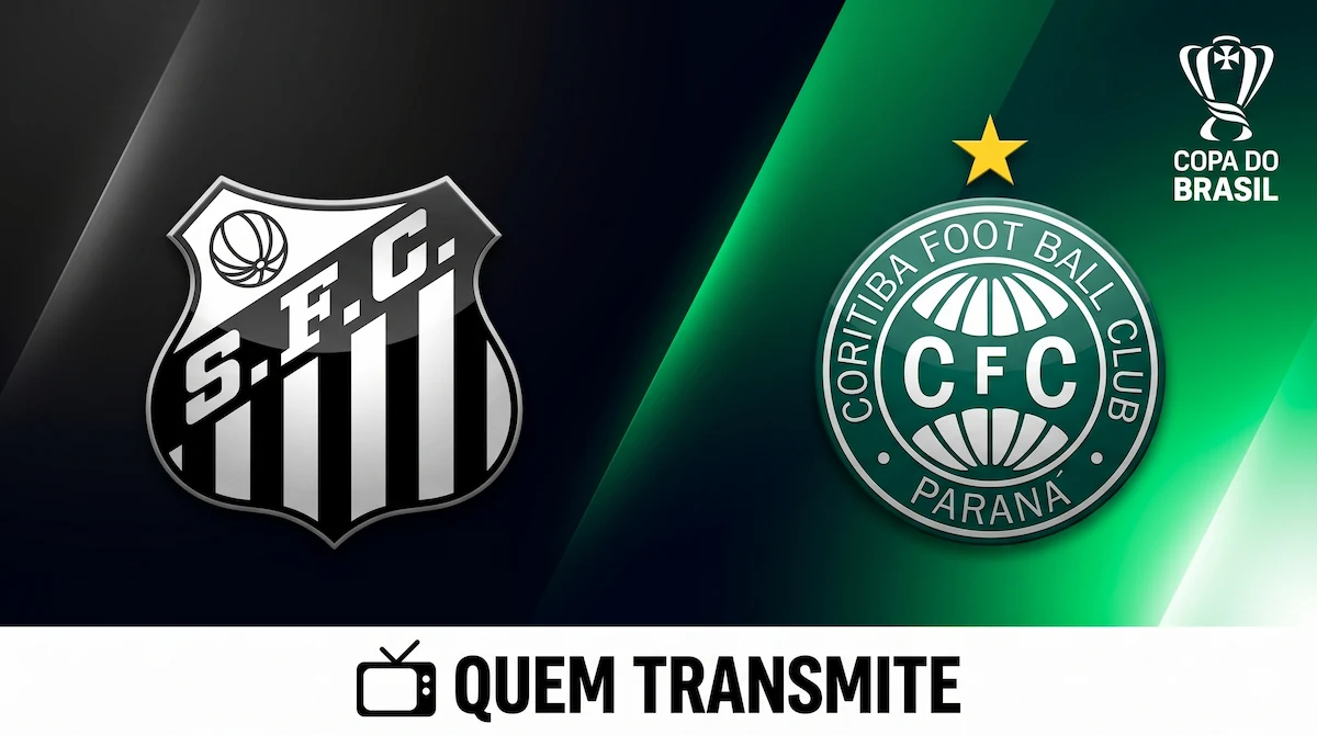 Santos x Coritiba: onde assistir ao vivo, horário e escalações – Copa do Brasil 2026