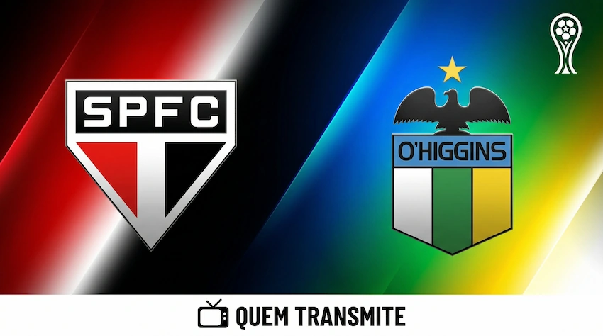 São Paulo x O'Higgins: onde assistir ao vivo horário e escalações - Copa Sul-Americana 2026