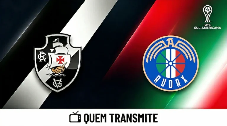 Vasco x Audax Italiano: onde assistir ao vivo horário e escalações - Copa Sul-Americana 2026