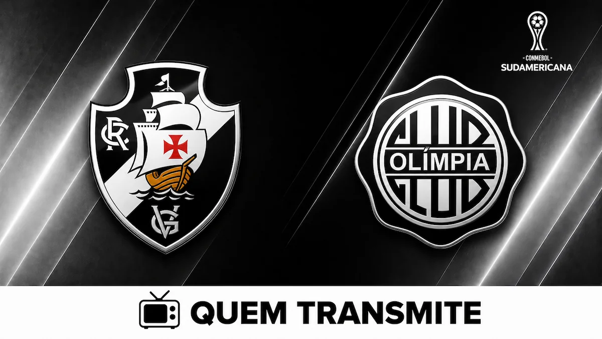 Vasco x Olímpia: veja onde assistir ao vivo e horário – Sul-Americana 2026