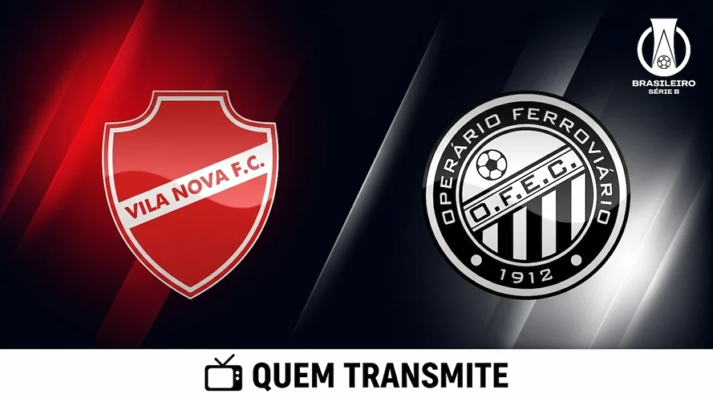 Vila Nova x Operário: onde assistir ao vivo horário e escalações - Série B 2026