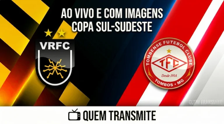 Volta Redonda x Tombense: assista ao vivo e com imagens - Copa Sul-Sudeste 2026
