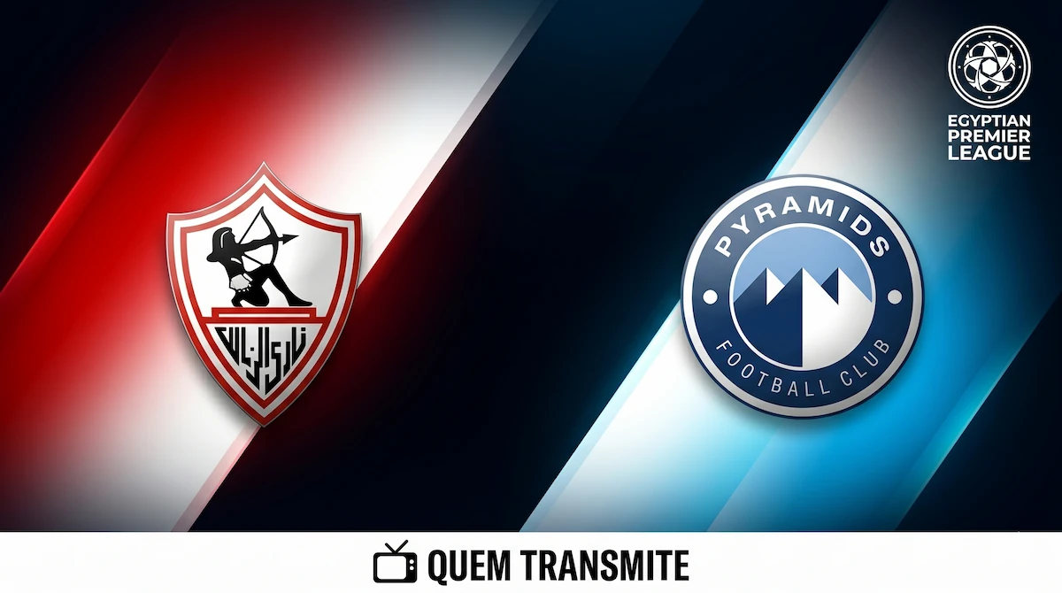 Zamalek x Pyramids: assista ao vivo e com imagens – Campeonato Egípcio 25/26
