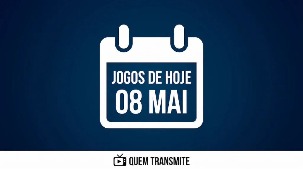 Confira onde assistir ao vivo os jogos desta sexta-feira – 8 de maio de 2026