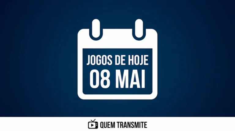 Confira onde assistir ao vivo os jogos desta sexta-feira – 8 de maio de 2026