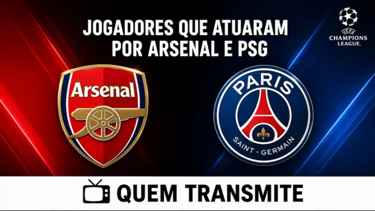 Antes da final da Champions: você se lembra quem são os cinco jogadores que vestiram as camisas de Arsenal e PSG?