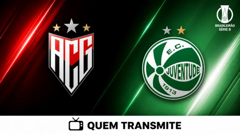 Escudos de Atlético Goianiense e Juventude no texto Atlético Goianiense x Juventude: veja onde assistir ao vivo e horário - Série B 2026