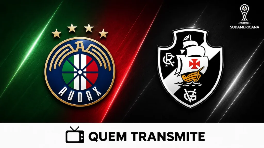 Audax Italiano x Vasco: veja onde assistir ao vivo e horário - Sul-Americana 2026