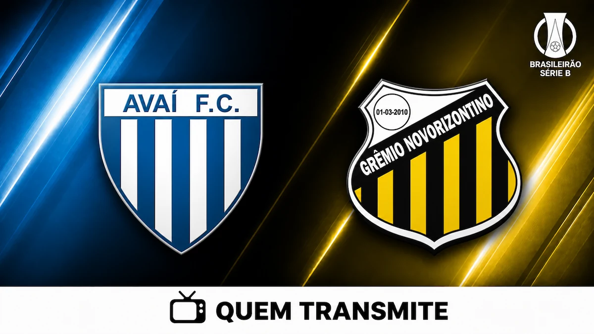 Avaí x Novorizontino: veja onde assistir ao vivo e horário – Série B 2026