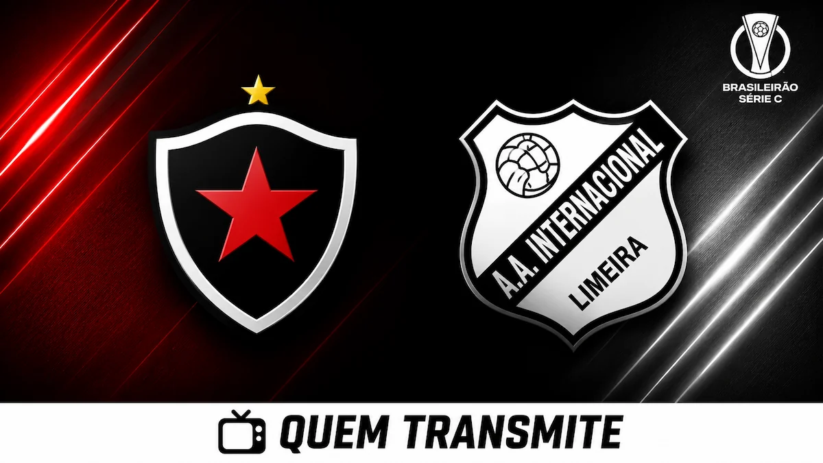 Botafogo x Inter de Limeira: assista ao vivo com imagens – Série C 2026