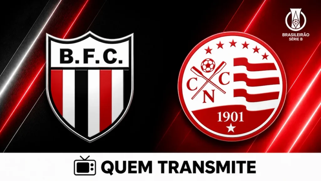 Botafogo x Náutico: veja onde assistir ao vivo e horário - Série B 2026