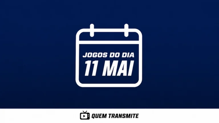 Confira onde assistir ao vivo os jogos desta segunda-feira – 11 de maio de 2026