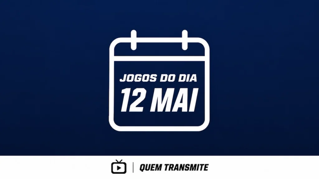 Confira onde assistir ao vivo os jogos desta terça-feira – 12 de maio de 2026