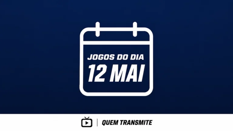 Confira onde assistir ao vivo os jogos desta terça-feira – 12 de maio de 2026