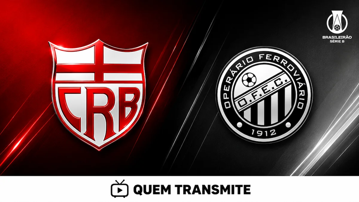 CRB x Operário: veja onde assistir ao vivo e horário – Série B 2026