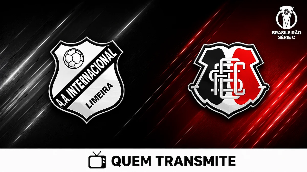 Inter de Limeira x Santa Cruz: assista ao vivo com imagens – Série C 2026
