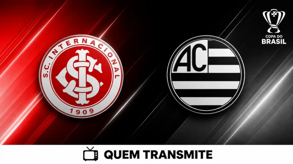 Escudos de Internacional e Athletic no texto Internacional x Athletic: veja onde assistir ao vivo e horário - Copa do Brasil 2026
