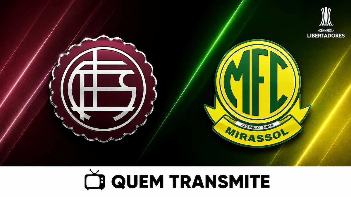 Lanús x Mirassol: onde passa e horário – Libertadores 2026