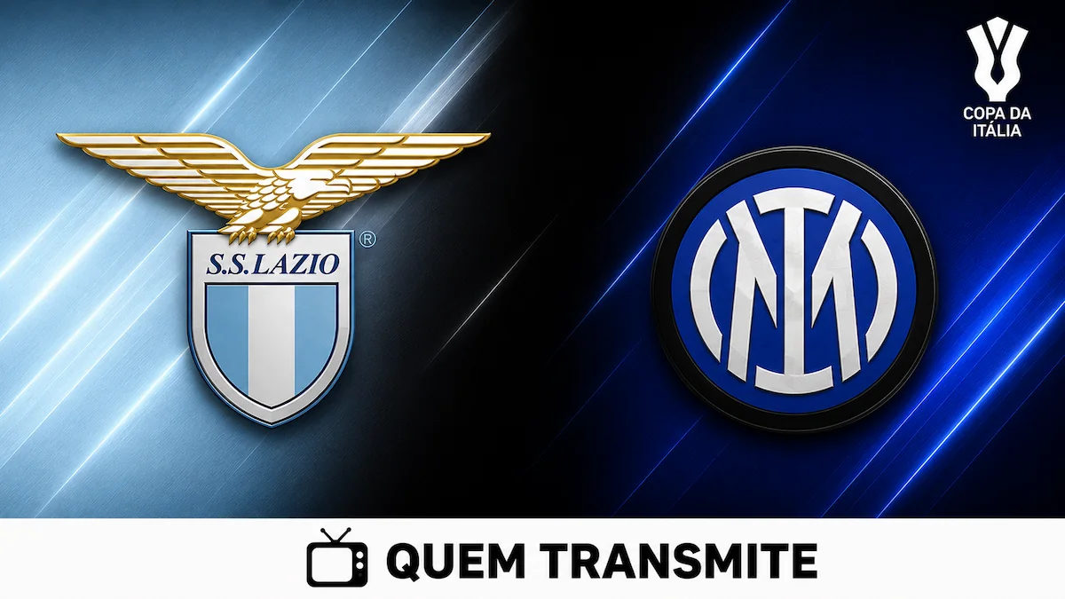 Lazio x Inter de Milão: assista ao vivo com imagens – Copa da Itália 25/26