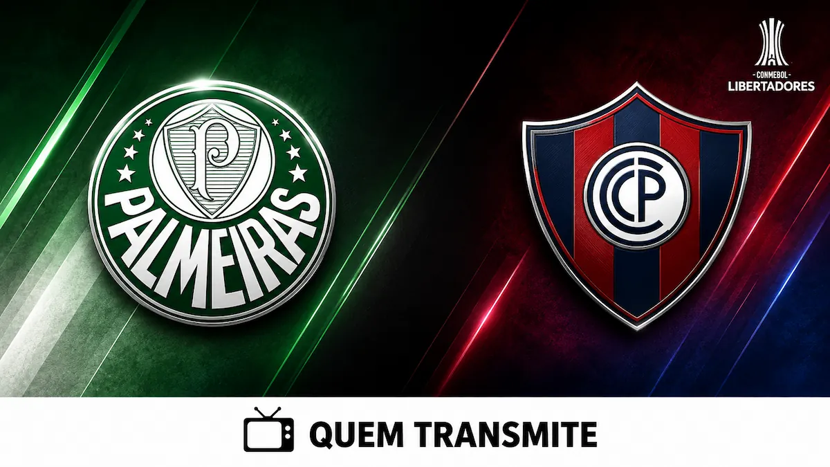 Palmeiras x Cerro Porteño: veja onde assistir ao vivo e horário – Libertadores 2026
