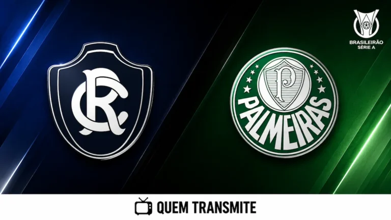 Remo x Palmeiras: assista ao vivo com imagens - Brasileirão 2026