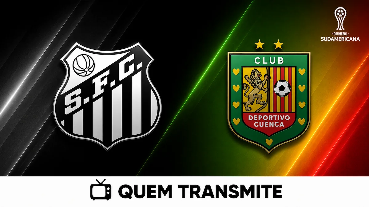 Santos x Deportivo Cuenca AO VIVO: onde passa e horário – Sul-Americana 2026
