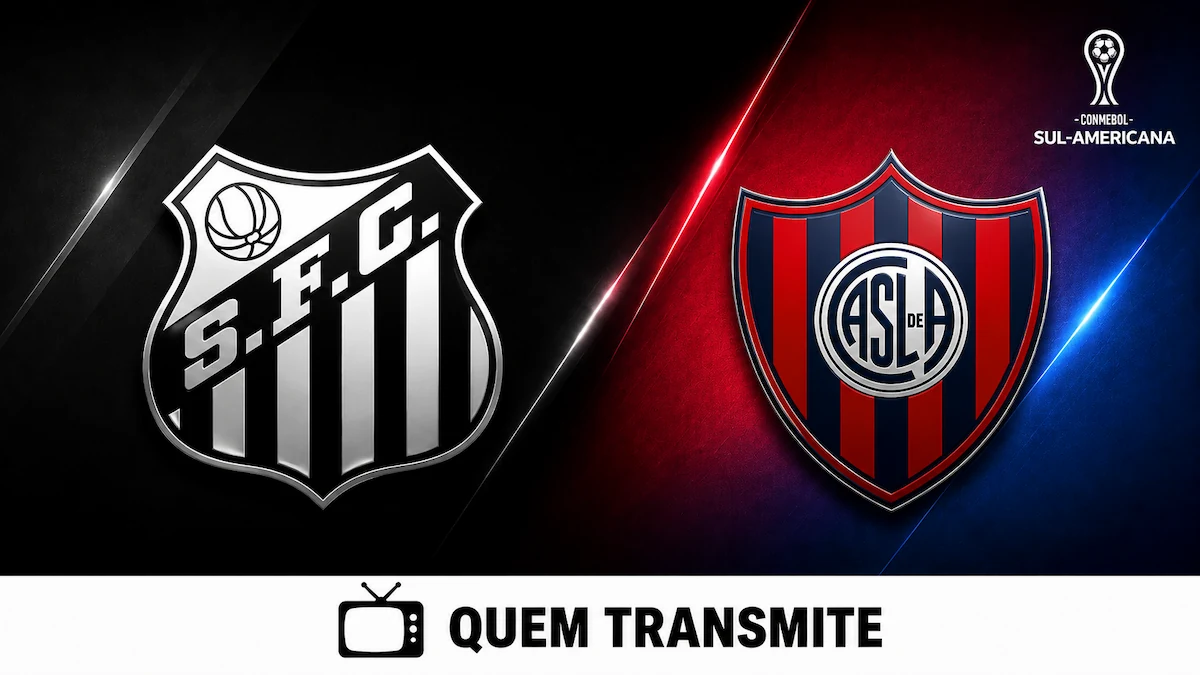 Santos x San Lorenzo: veja onde assistir ao vivo e horário – Sul-Americana 2026