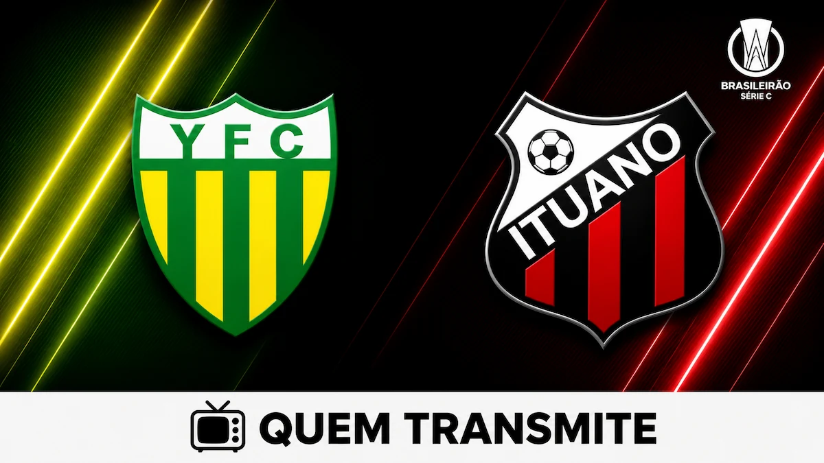 Ypiranga x Ituano: assista ao vivo com imagens – Série C 2026