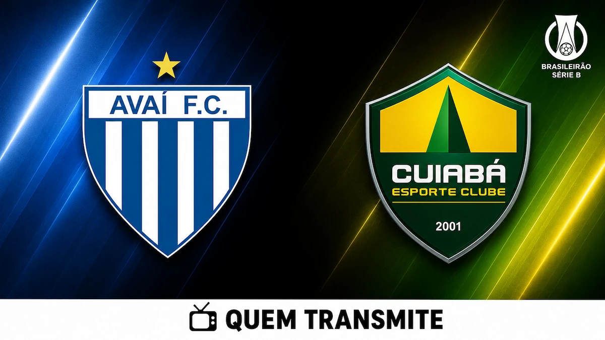 Avaí x Cuiabá AO VIVO: onde passa e horário – Série B 2026