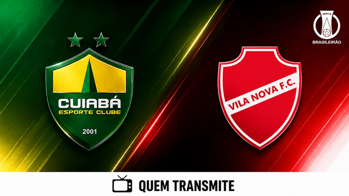 Cuiabá x Vila Nova AO VIVO: onde passa e horário – Série B 2026