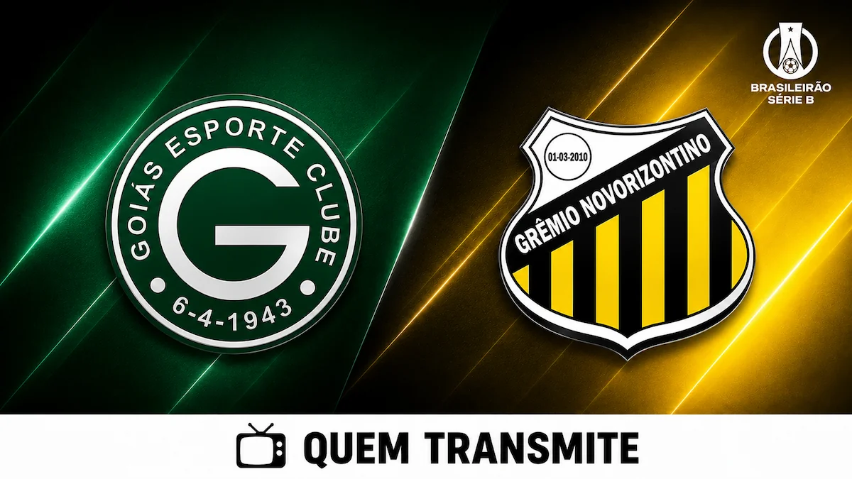 Goiás x Novorizontino AO VIVO: onde passa e horário – Série B 2026