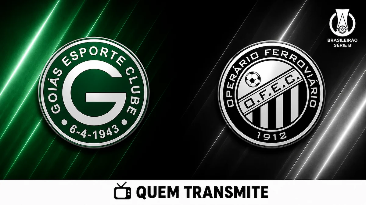Goiás x Operário-PR AO VIVO: onde passa e horário – Série B 2026