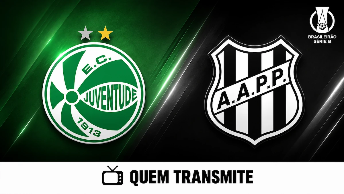 Juventude x Ponte Preta AO VIVO: onde passa e horário – Série B 2026